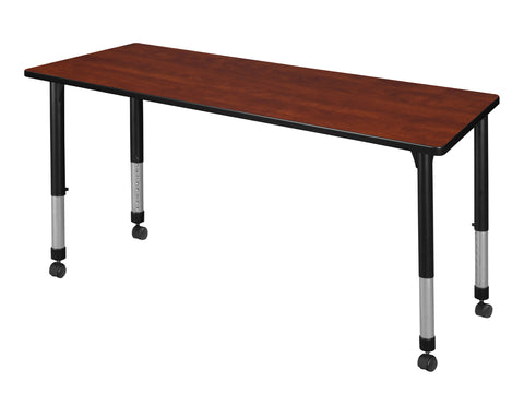 Regency Kee 42 x 24 in. Height Adjustable Mobile Classroom Activity Table