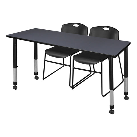 Grey / Black / Black / 72 x 24