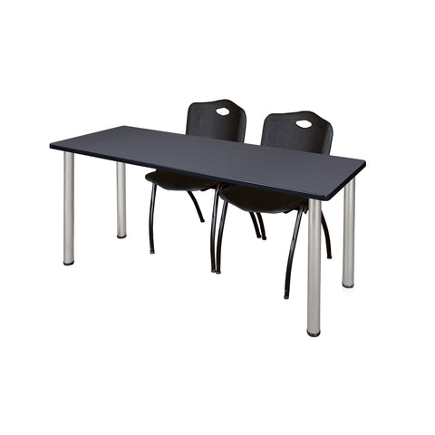 Grey / Chrome / Black / 72 x 24