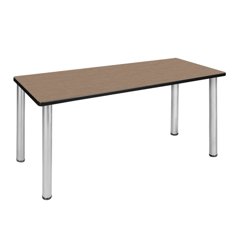Regency Kee 42 x 24 in. Training Seminar Table Top Black Legs