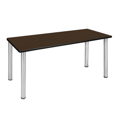 Regency Kee 42 x 24 in. Training Seminar Table Top Black Legs