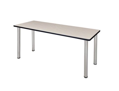Regency Kee 42 x 24 in. Training Seminar Table Top Black Legs