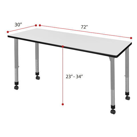 Mahogany / Grey / Black / 72 x 30