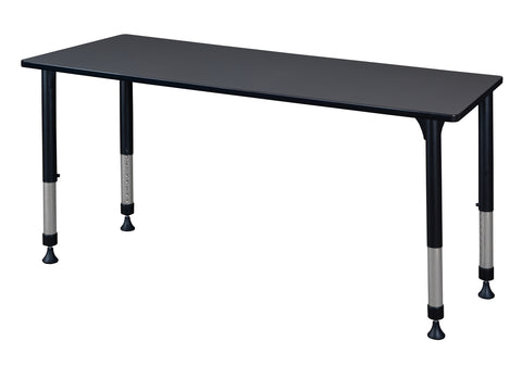 Regency Kee 42 x 24 in. Height Adjustable Classroom Activity Table