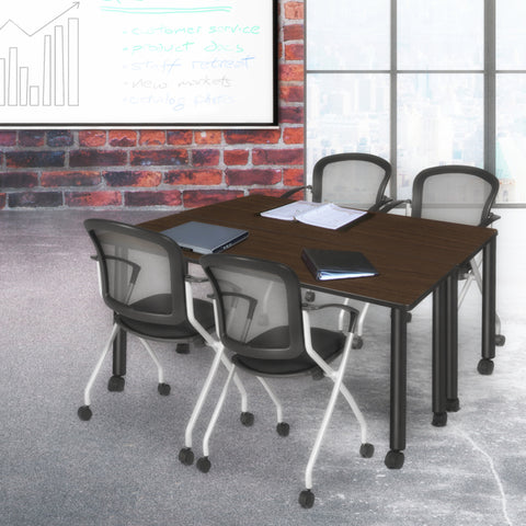 Black|Neo Walnut / 66 x 24