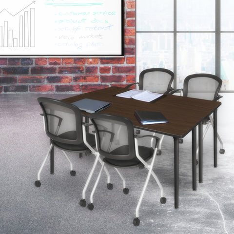 Black|Neo Walnut / 66 x 24