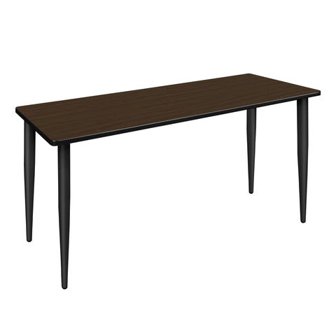 Regency Kahlo 42 x 24 in. Training Seminar Table Top Black Tapered Legs
