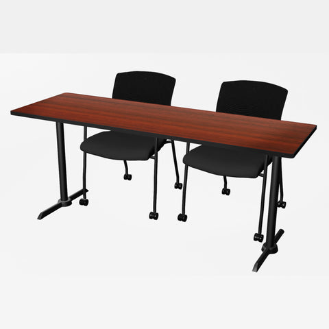 Mahogany / Black / 72 x 24