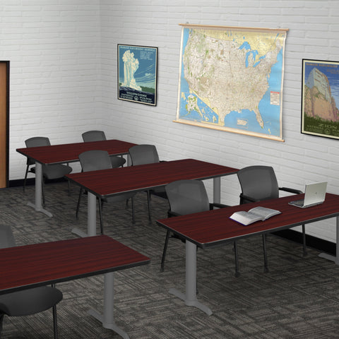 Mahogany / Grey / 72 x 24