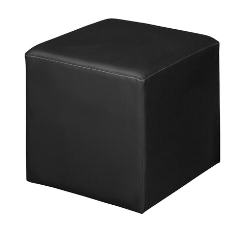 Jean Square Ottoman - 22, Modern Upholstered Pouf for Living Room, Bedroom, and Office - Stylish Accent Furniture, Soft Footstool, Multifunctional Ottoman Seat or Coffee Table