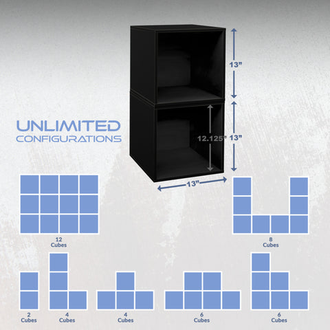 Ebony Black / Full Size 2 Pack