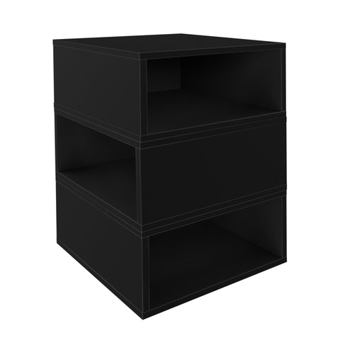 Ebony Black / Half Size 3 Pack