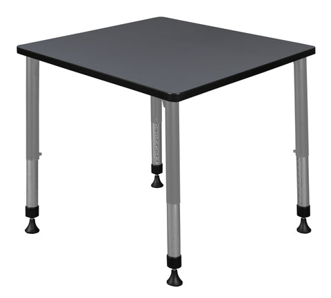 Regency Kee 30 in.Square Height Adjustable Classroom Activity Table