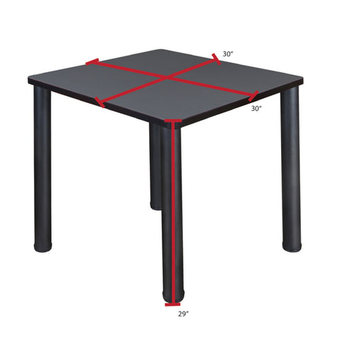 Grey / Black / Black / 30 x 30