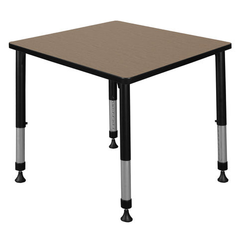 Regency Kee 30 in.Square Height Adjustable Classroom Activity Table