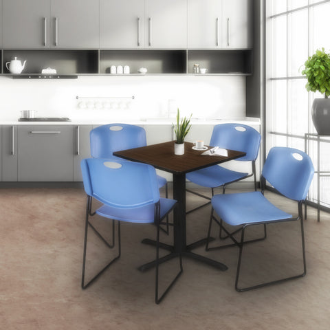 Blue|Neo Walnut / 30 x 30