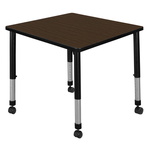 Regency Kee 30 in. Square Height Adjustable Mobile Classroom Activity Table