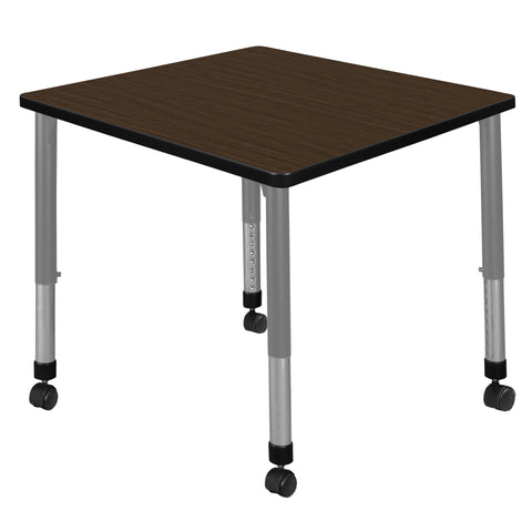 Regency Kee 30 in. Square Height Adjustable Mobile Classroom Activity Table