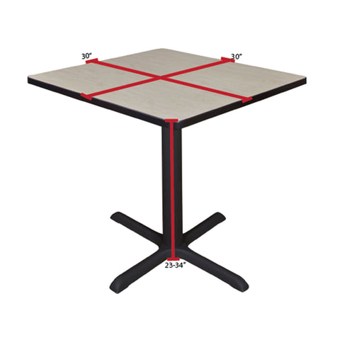 Maple / Black / 30 x 30