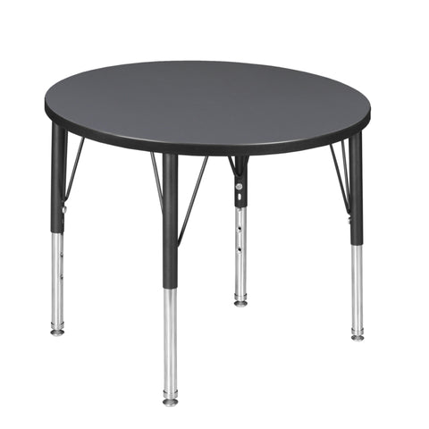 Regency Campus  Round Adjustable Height 15-24 in. Classroom Activity Table