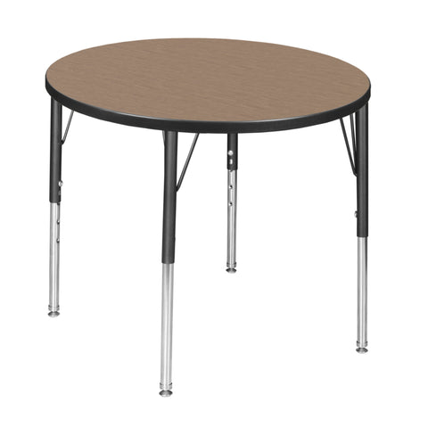 Regency Campus Round Adjustable Height 22-31 in. Classroom Activity Table