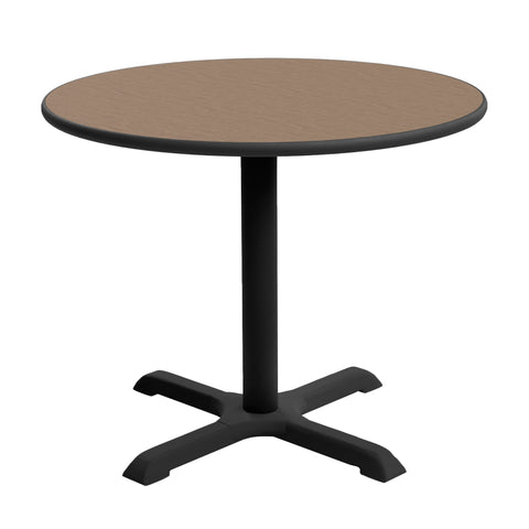 Regency Cain 30 in. Round XBase Breakroom Table
