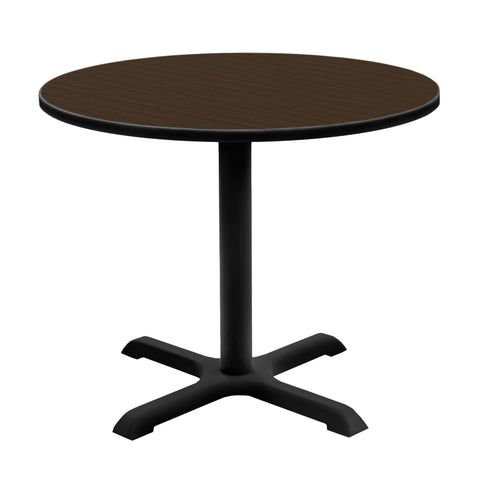 Regency Cain 30 in. Round XBase Breakroom Table