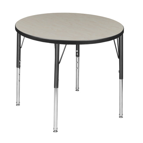 Regency Campus Round Adjustable Height 22-31 in. Classroom Activity Table