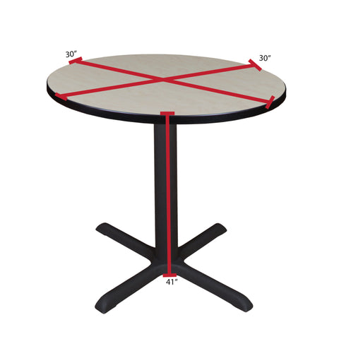 Maple / Black / 30 x 30