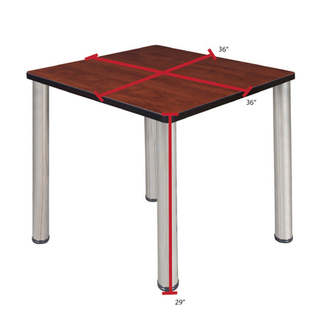 Cherry|Chrome / 36 x 36