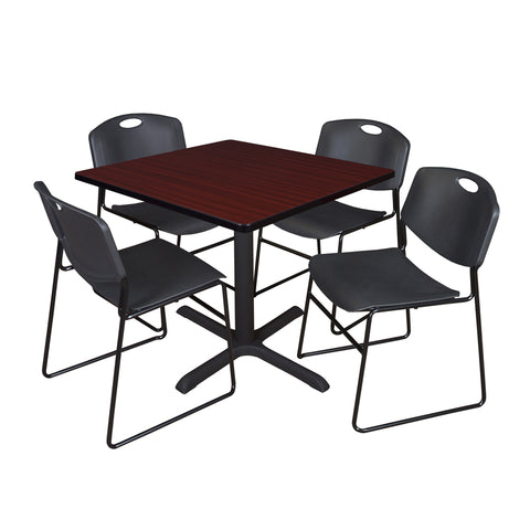 Black|Mahogany / 36 x 36