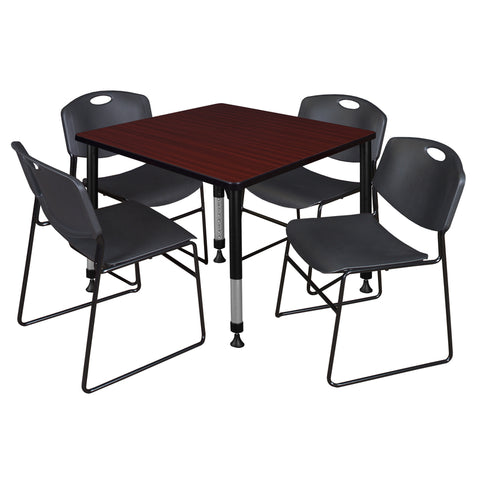 Mahogany / Black / Black / 36 x 36