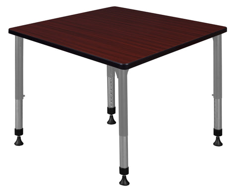 Regency Kee 30 in.Square Height Adjustable Classroom Activity Table
