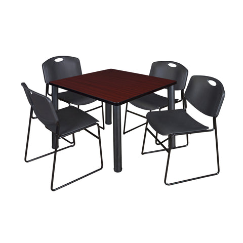 Black|Mahogany / 36 x 36