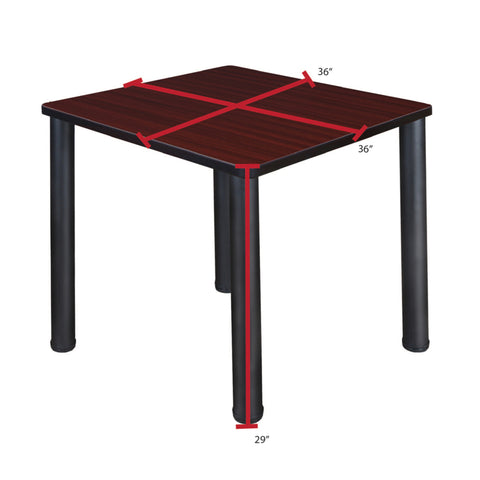 Black|Mahogany / 36 x 36