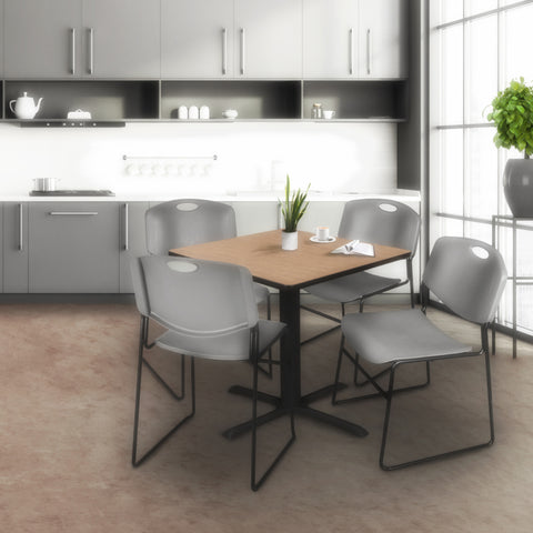 Grey|Noble Oak / 36 x 36