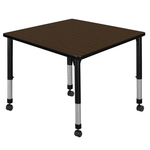 Regency Kee 30 in. Square Height Adjustable Mobile Classroom Activity Table