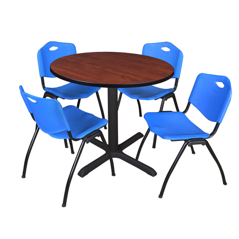 Blue|Cherry / 36 x 36