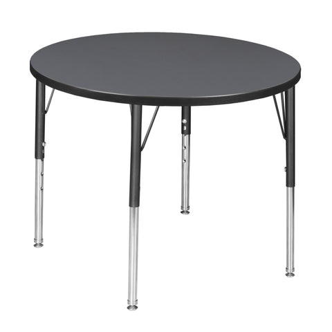 Regency Campus Round Adjustable Height 22-31 in. Classroom Activity Table