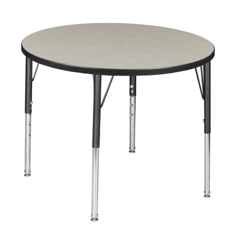 Regency Campus Round Adjustable Height 22-31 in. Classroom Activity Table