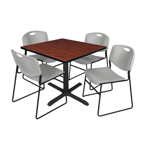 Cherry|Grey / 42 x 42