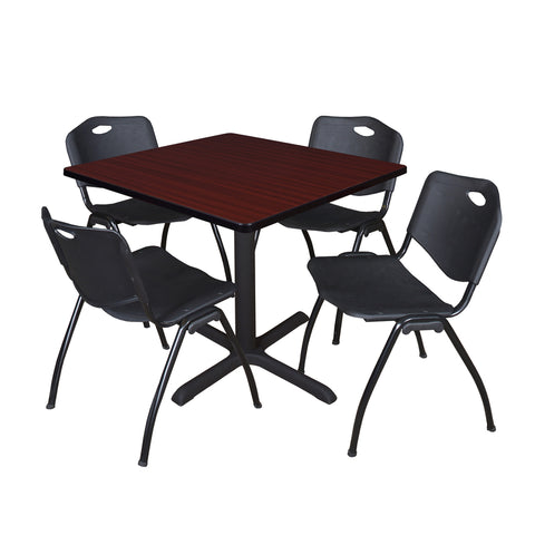 Black|Mahogany / 42 x 42