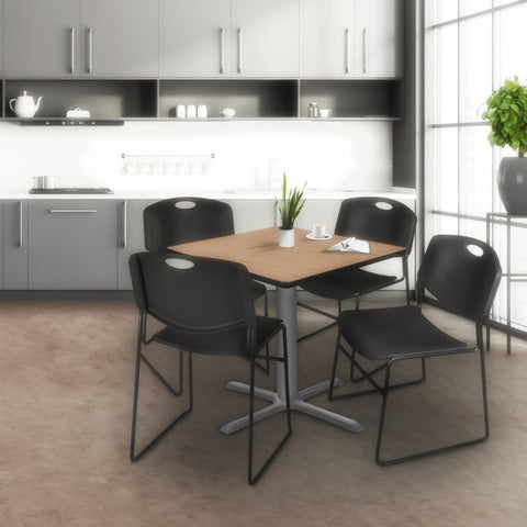 Noble Oak / Grey / 42 x 42