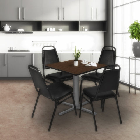 Neo Walnut / Grey / 42 x 42