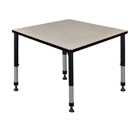 Regency Kee 30 in.Square Height Adjustable Classroom Activity Table
