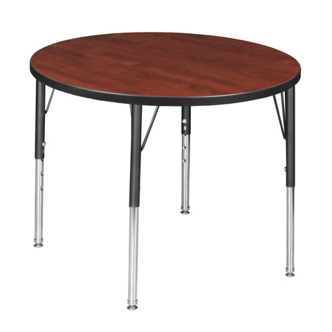 Regency Campus Round Adjustable Height 22-31 in. Classroom Activity Table