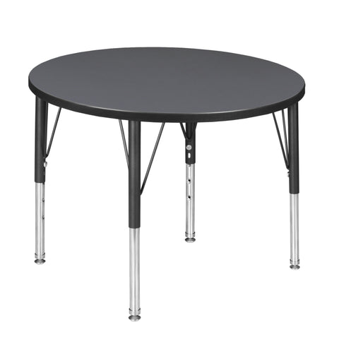 Regency Campus  Round Adjustable Height 15-24 in. Classroom Activity Table