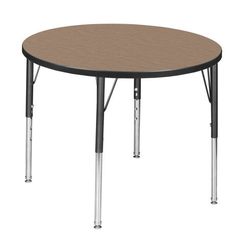 Regency Campus Round Adjustable Height 22-31 in. Classroom Activity Table