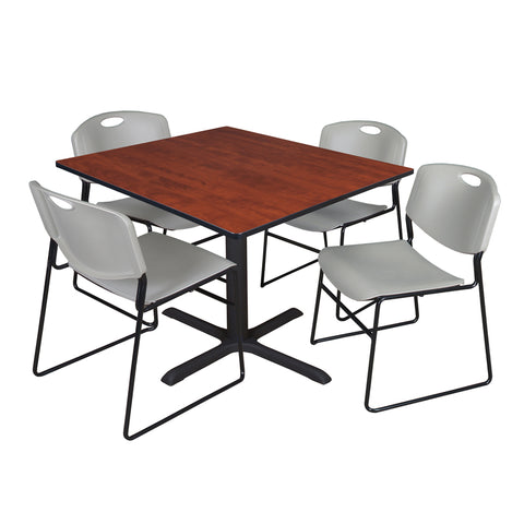 Cherry|Grey / 48 x 48