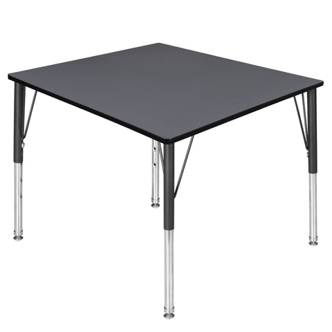 Regency Campus Square Adjustable Height 15-24 in. Classroom Activity Table